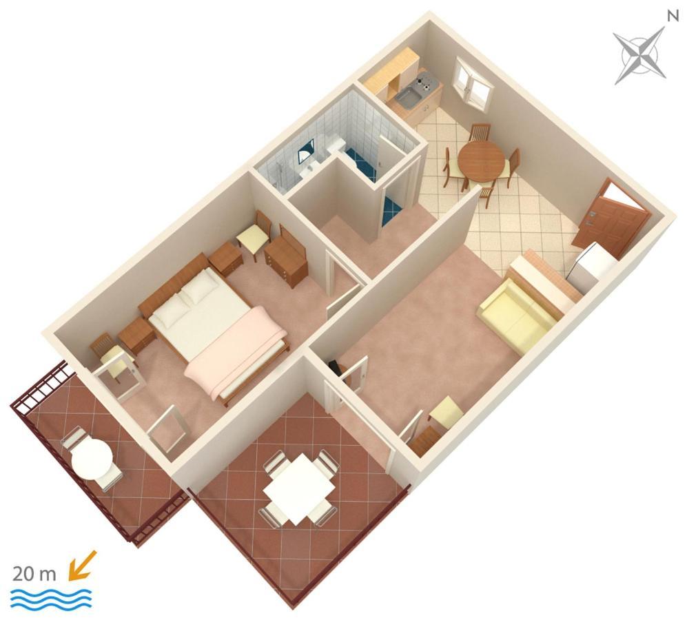 Apartments And Rooms By The Sea Sucuraj, Hvar - 4029 Buitenkant foto